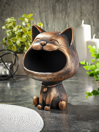 Фигурка гипс, Горошинка vintage, 17.5х17.5х24.5 см, конфетница, 10 1390 0008