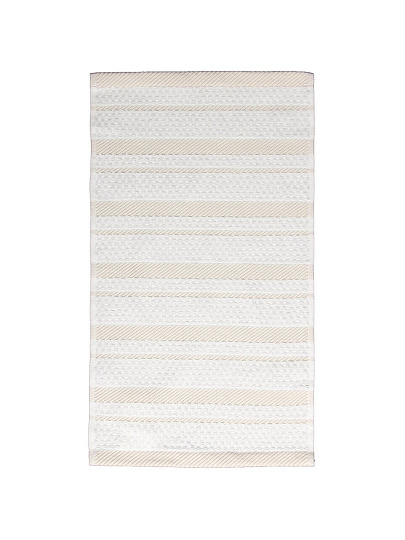 Полотенце кухонное махровое, 30х50 см, 400 г/м2, 100% хлопок, Silvano, Piano, бежевое, Узбекистан