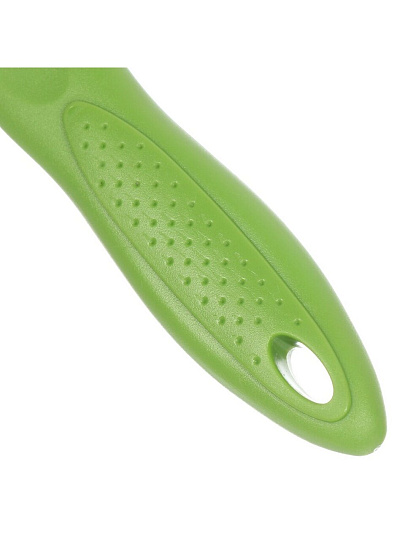 Нож консервный нержавеющий, пластиковая ручка, зеленый, навеска, Daniks, Стандарт, YW-KT093S-1G/D-031