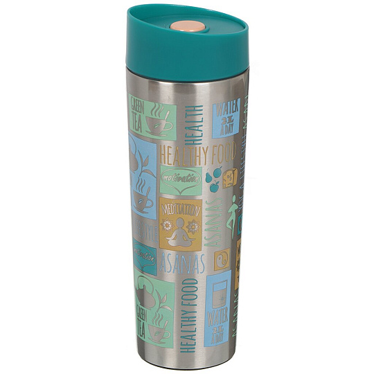 Термокружка нержавеющая сталь, 0.4 л, Alpenkok, Йога, колба нержавеющая сталь, AK-04021A