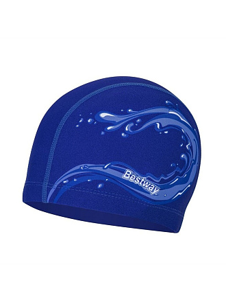 Шапочка для плаванья Bestway, 26039, тканевая, 14+