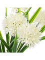 Цветок искусственный декоративный пасхальный, Лук с травкой, 30 см, в ассортименте, F49-94 - фото 3