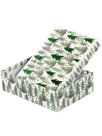 Коробка подарочная картон, 22х16х6.5 см, в ассортименте, Волшебный праздник, A470115