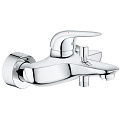 Смеситель для ванны, Grohe, Eurostyle, короткий излив, с картриджем, хром, 23726003