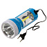 Фонарь ручной, встроенный аккумулятор, зарядка от сети 220 В, пластик, SPE17194-13 - фото 4