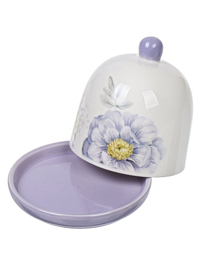 Контейнер пищевой для лимона доломит, 9.5х9.5 см, Daniks, Флорина