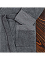 Халат мужской, махровый, 100% хлопок, серый, XL-XXL, 52-54, Barkas, Aria, AI-1905031 - фото 3