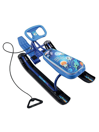 Снегокат Nika, Тимка спорт 1, ТС1-М/К, космический, спортивный руль, букс. трос