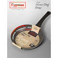 Сковорода алюминий, 26 см, антипригарное покрытие, Гурман, HomeChef, Gray, индукция - фото 12