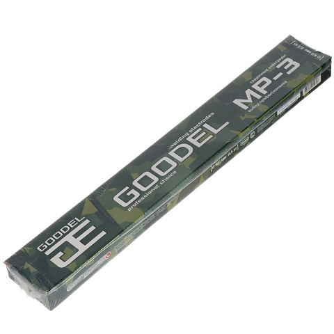 Электроды Goodel, МР-3, 4х450 мм, 2.5 кг, картонная коробка