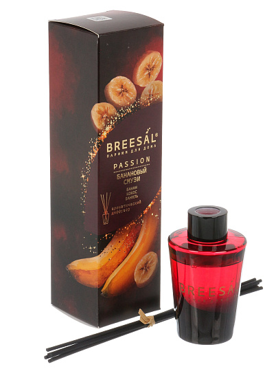 Аромадиффузор Breesal, 70 мл, 10х6 см, Passion Банановый смузи, BR0075