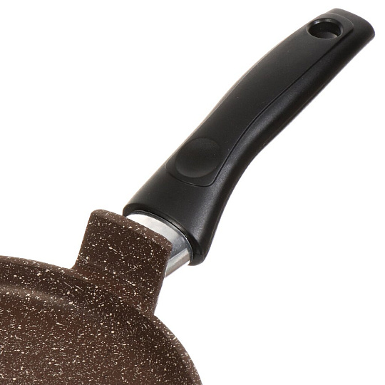 Блинница алюминий, 20 см, антипригарное покрытие, Алита, 10503, пластиковая ручка