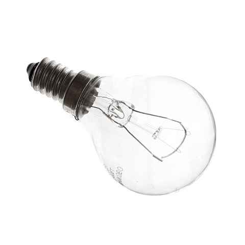 Лампа накаливания E14, 60 Вт, шар, Р45, Калашниково, Б 230-60