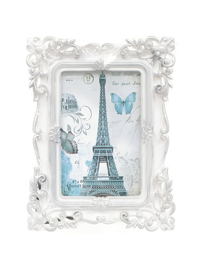 Фоторамка фото 13х18 см, серебро, Вензеля, Y3-1551 I.K