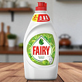 Средство для мытья посуды Fairy, Зеленое яблоко, 450 мл