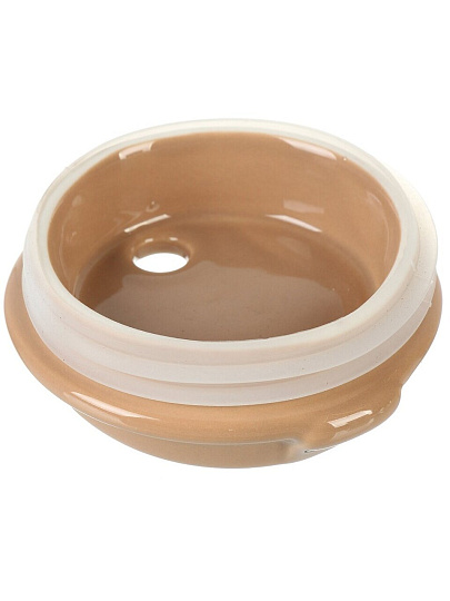 Кружка керамика, 580 мл, Кролики тренд, с крышкой, с трубочкой, с крышкой, Y4-9006, в ассортименте