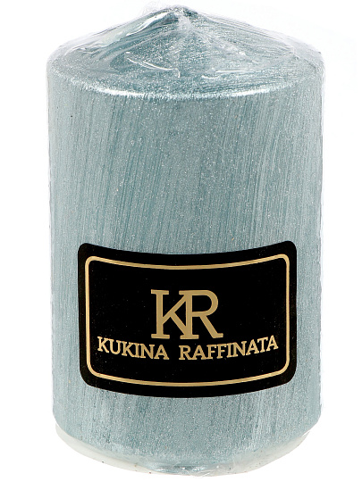 Свеча декоративная, 8х5 см, столбик, тиффани, Kukina Raffinata, Винтаж, лакированная, 501321