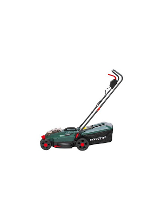 Газонокосилка электрическая, аккумуляторная, Favourite, OBS 21 WET, 33 см, 30 л, 75 мм, 2900 об/мин, 154210533