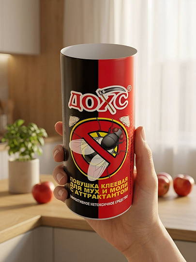 Инсектицид от мух, лента липкая, Дохс