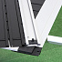 Стол алюминий, прямоугольный, 110х70х70 см, столешница алюминиевая, серый, Green Days, RS-401M-110 - фото 7