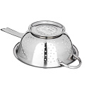 Дуршлаг нержавеющая сталь, 24 см, с ручкой, на ножке, Vetta, 10501-24 К48 /812-015 - фото 2