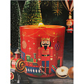 Свеча ароматизированная, 8х9 см, в стакане, Bartek Candles, Щелкунчик, 150 гр, с деревянным фитилем - фото 3