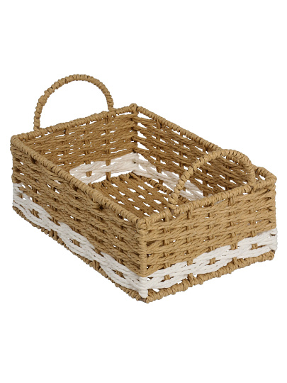 Корзина плетеная, прямоугольная, 25*17*9 см, Y4-9660