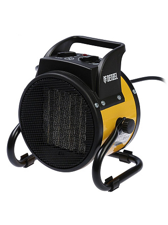 Пушка тепловая электрическая, Denzel, DHC 2-100, 2 кВт, 100 м³/ч, керамический элемент, 3 режима, круглая