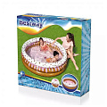Бассейн надувной Bestway, 160х38 см, Sundae Funday, 51144, 390 л - фото 6