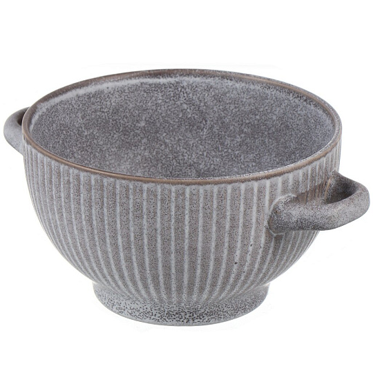 Бульонница керамика, 620 мл, с ручкой, Матера, Millimi, 824-485, в ассортименте