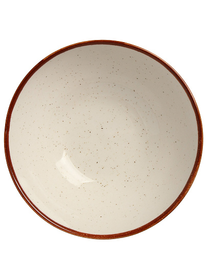 Салатник фарфор, 19 см, Теплый песок, Daniks, 15СЛ19006