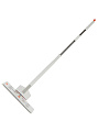 Швабра 165х45х15 см, с отжимом, серая, 2 насадки, A260054