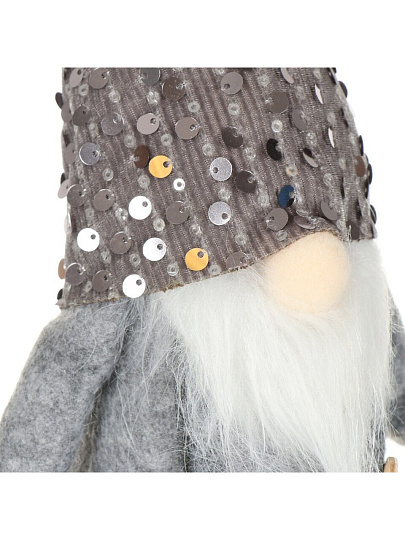 Фигурка декоративная Гном, 15х15х28 см, SYMZB-212124