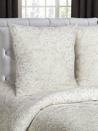 Постельное белье 2-спальное, простыня 160х200 см, 2 наволочки 70х70 см, пододеяльник 175х215 см, простыня на резинке, АртПостель, поплин, Адажио