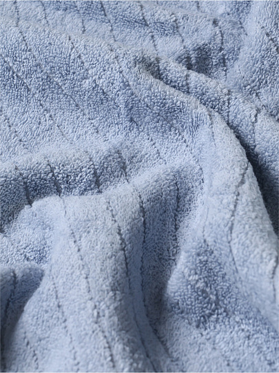 Полотенце банное 50х90 см, 100% хлопок, 450 г/м2, Старт, Silvano, голубое, Узбекистан