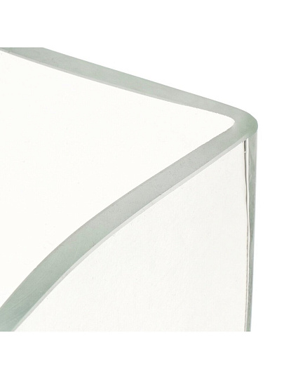 Ваза стекло, настольная, 20х14 см, Evis, Квадратная, 2087