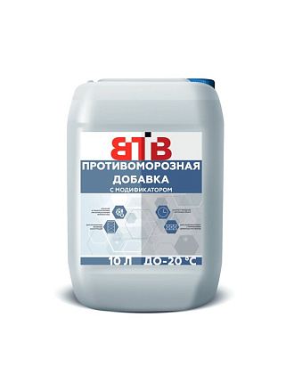 Противоморозная добавка ВТВ, для бетонов и растворов, канистра, 10 л