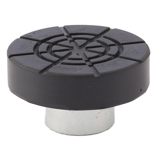 Адаптер для бутылочных домкратов с резиновой накладкой (диаметр штока 22мм), Matrix, 50907