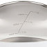 Кастрюля нержавеющая сталь, 2 л, с крышкой, крышка стекло, Daniks, Манхэттен, M-451-16, индукция - фото 4