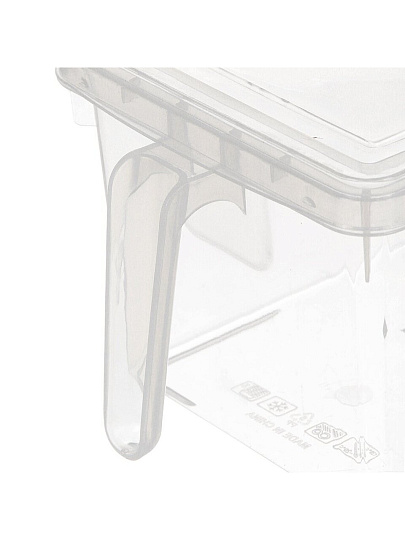 Контейнер для холодильника, пластик, 28х15х13 см, с ручкой, Y4-9276