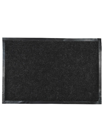 Коврик грязезащитный, 60х90 см, прямоугольный, черный, Light, Sunstep, 35-523