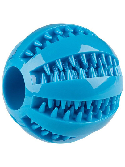 Игрушка для собак, жевательная, Рыжий кот, Мяч, 7 см