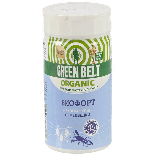 Инсектицид Биофорт, от медведки, гранулы, 200 г, Green Belt