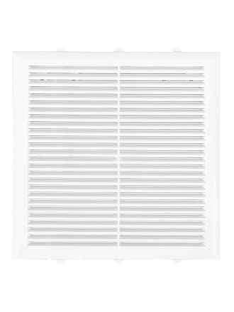 Решетка вентиляционная пластик, 194х194 мм, с сеткой, Event, П1919С