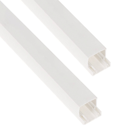 Кабель-канал 15х10 мм, 2 м, белый, TDM Electric, SQ0408-0502/SQ0402-0002