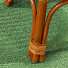 Мебель садовая Мария, медовая, стол, 55х56 см, 2 кресла, подушка бежевая, 110 кг, IND11 - фото 10
