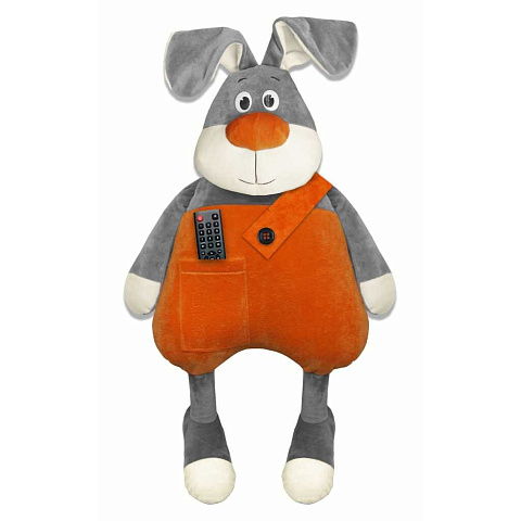 Подушка декоративная 36х60 см, Кролик в штанишках, 100% полиэстер, ПД-Кролик в штанишках