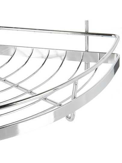 Полка на рейлинг широкая, 22.5х22.5х29.5 см, U000045