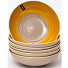 Тарелка суповая, керамика, 18 см, круглая, Аэрография Солнечное утро, Elrington, 139-23073 - фото 4