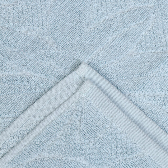 Полотенце банное 50х90 см, 100% хлопок, 500 г/м2, жаккард, Arya, синее, Турция, 8680943212764